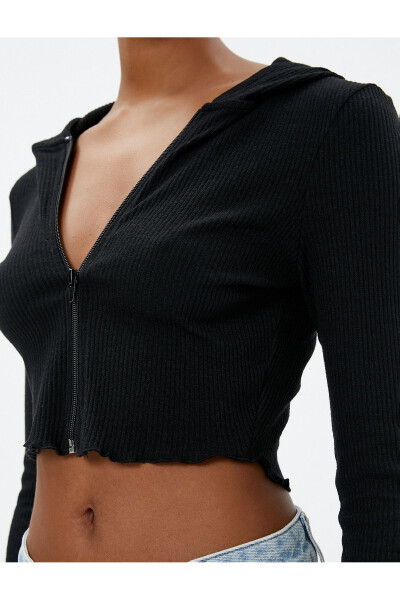 Black Women's Cardigan - 8