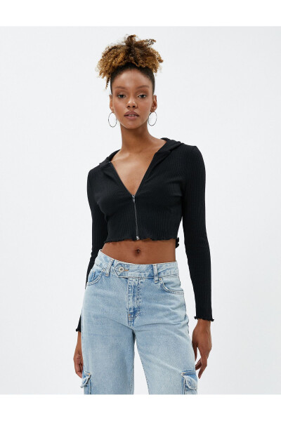 Black Women's Cardigan - 3