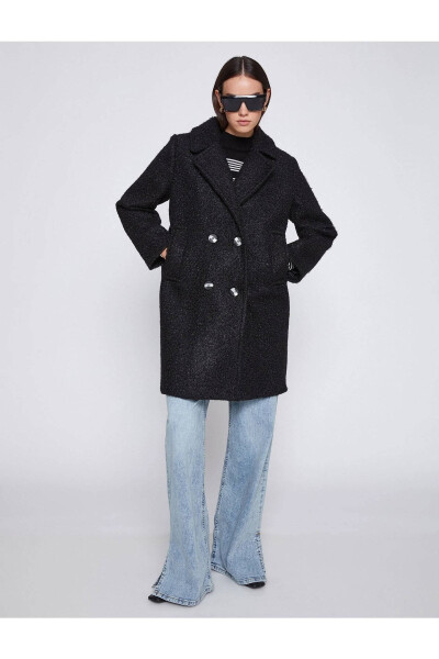 Black women's coat - 2