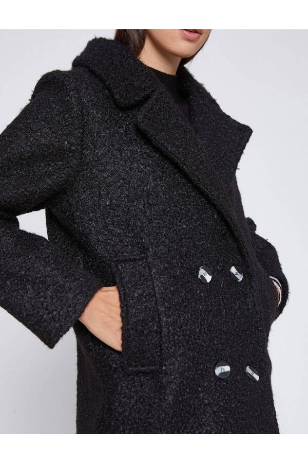 Black women's coat - 5