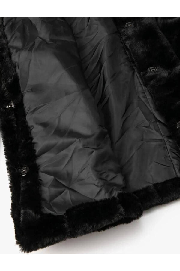 Black women's coat - 7