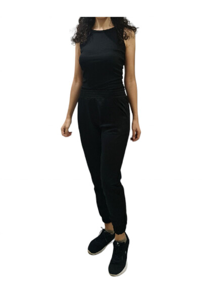 Black Women's Sweatpants - 3