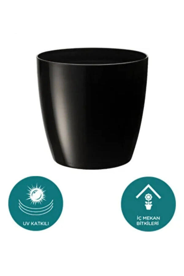 Black Yakut Flower Pot 22 Liters - 2