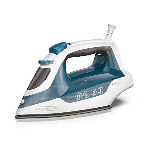 BLACK+DECKER Easy Steam Compact Iron, with Non Stick Soleplate - 1