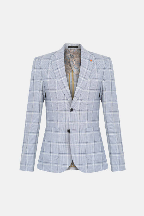 BLAZER İnce Fit Blazer Tek Ceket 7148 R3 - 1