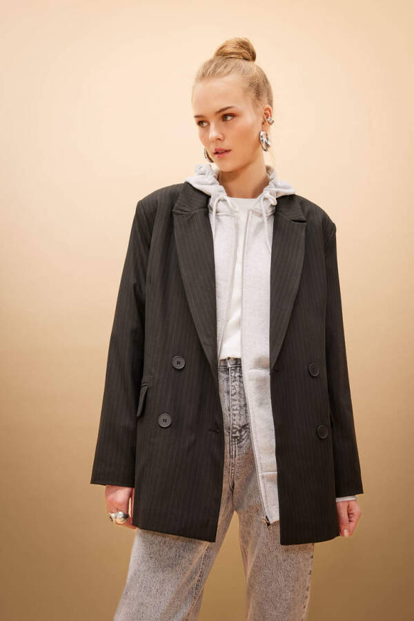 Блейзер Coool Oversize Fit Черный - 1