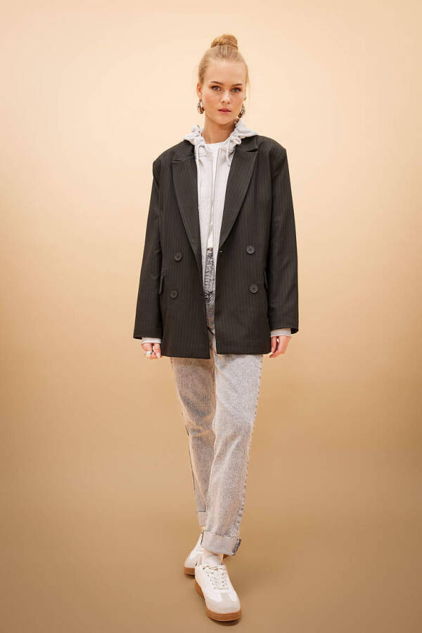 Блейзер Coool Oversize Fit Черный - 2