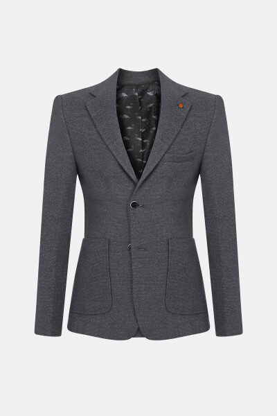 Блейзер Slim Fit Однобортный 7154 - 1