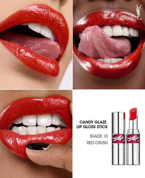 Блеск для губ Candy Glaze 10 RED CRUSH - 2