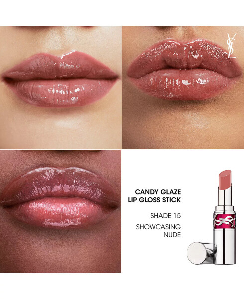 Блеск для губ Candy Glaze Stick 15 SHOWCASING NUDE - 2