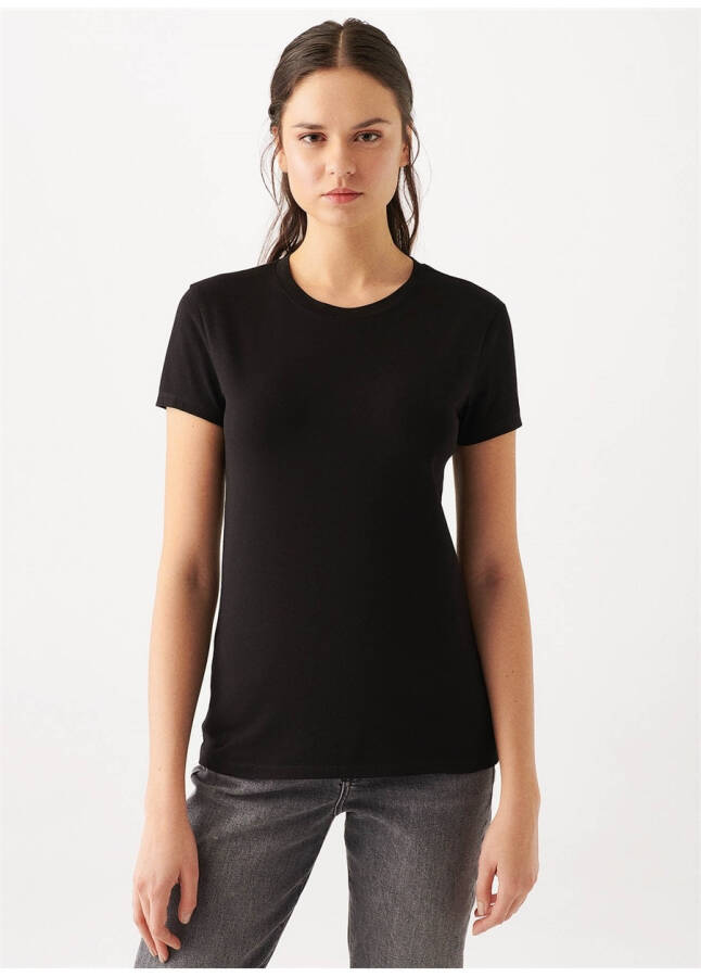 Blue Black Women's T-Shirt 162767 900 - 9