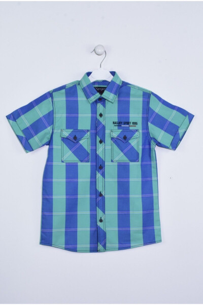 Blue Children's Shirt for Boys - 1