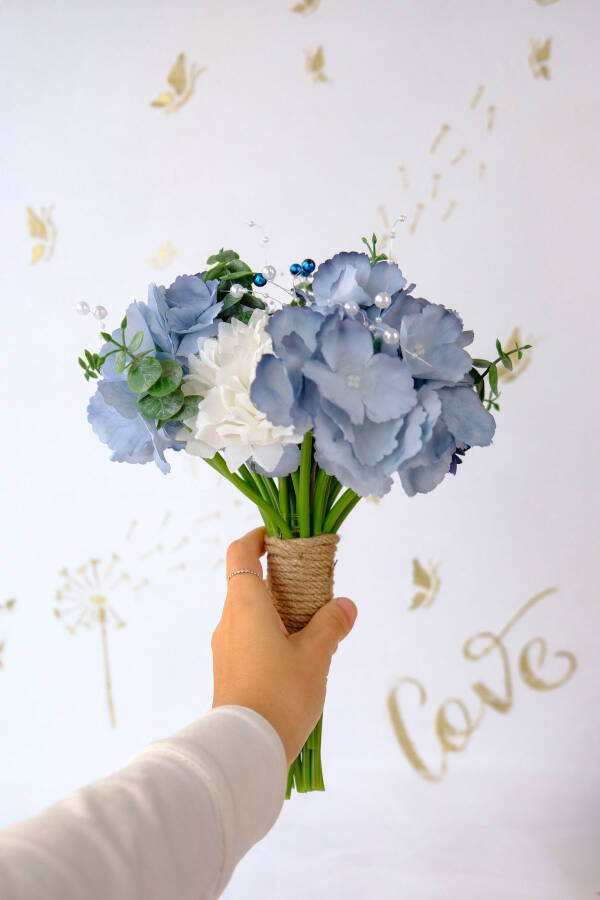 Blue Inspiration Opportunity Bridal Flower - 3