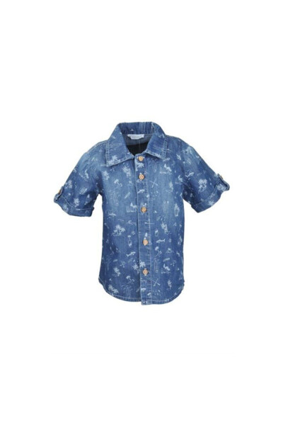 Blue Shirt for Boys - 1