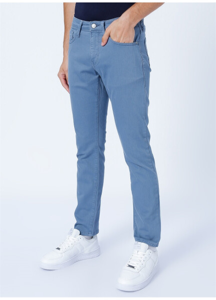 Blue Skinny Grey Men's Denim Pants M0042282443_JAKE-R China Blue Comfort - 7