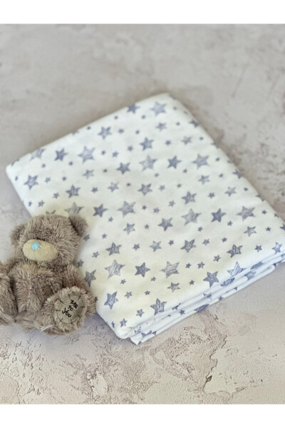 Blue Star Cotton Swaddle - 1