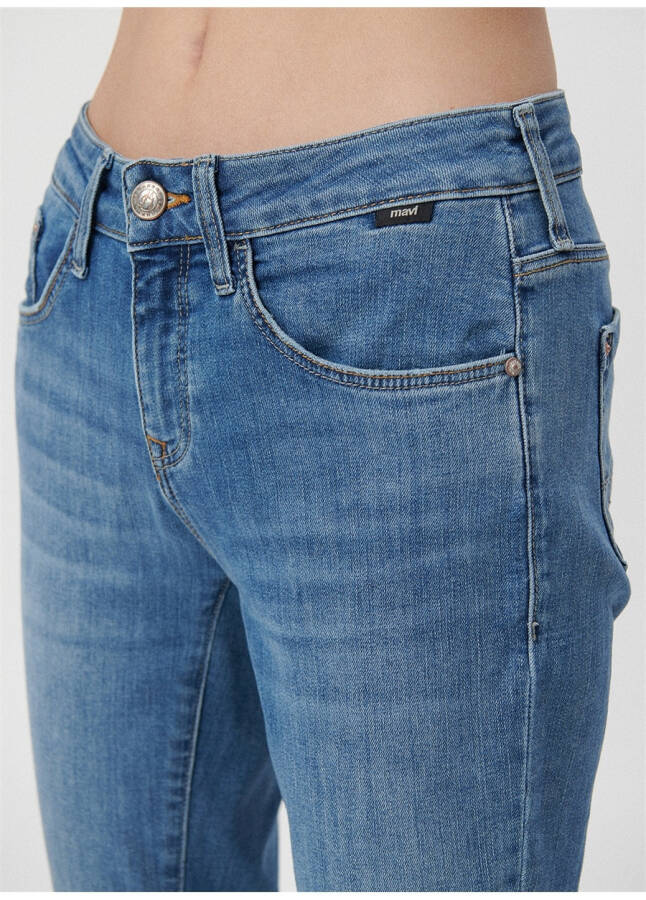 Blue Women's Denim Pants M1020534721 - 15