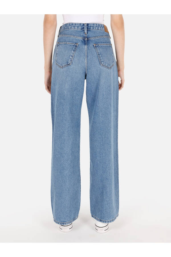 Blue women's pants - 2