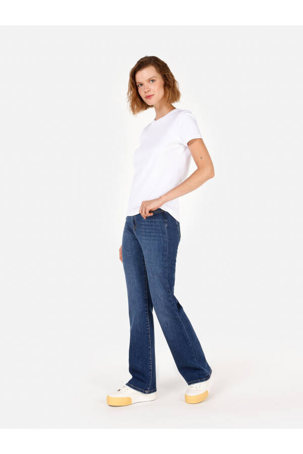 Blue women's pants - 3