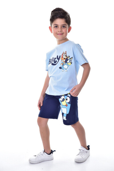 Bluey Printed 2-Piece Shorts - T-Shirt Kids Set - 1