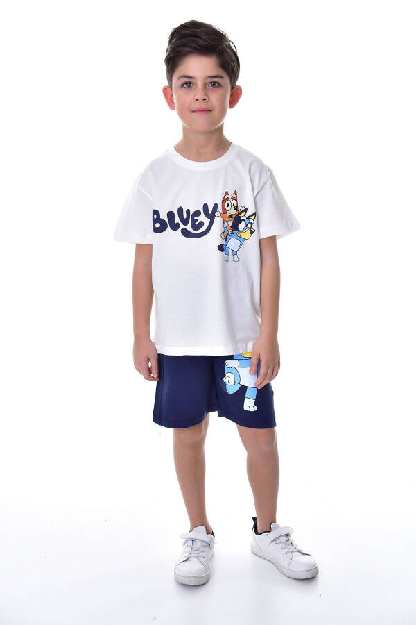 Bluey Printed 2-Piece Shorts - T-Shirt Kids Set - 2