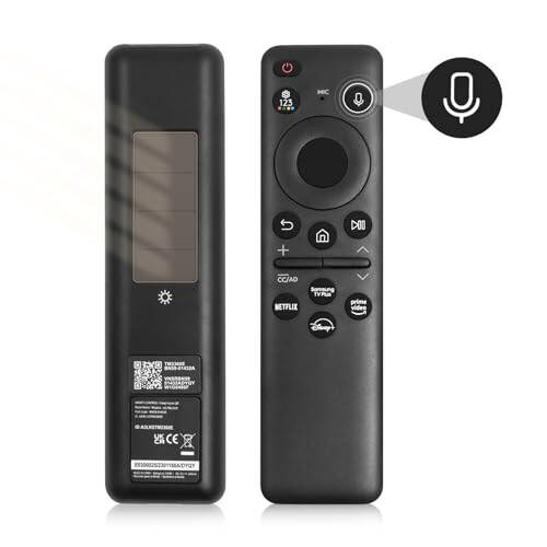 BN59-01432A Solar Voice Bluetooth Remote Replacement for Samsung Smart TV Remote Compatible with Samsung Neo QLED Smart 8K HDR Ultra HD TVs New 2023 Model - 7