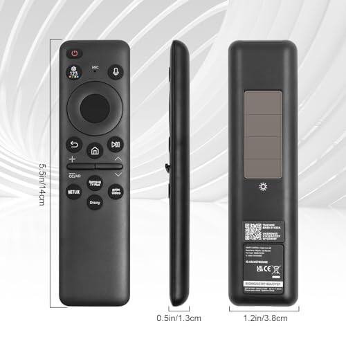 BN59-01432A Solar Voice Bluetooth Remote Replacement for Samsung Smart TV Remote Compatible with Samsung Neo QLED Smart 8K HDR Ultra HD TVs New 2023 Model - 8