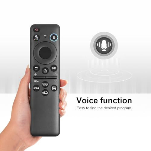 BN59-01432A Solar Voice Bluetooth Remote Replacement for Samsung Smart TV Remote Compatible with Samsung Neo QLED Smart 8K HDR Ultra HD TVs New 2023 Model - 9