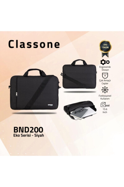 Bnd200 Eco Series 15.6 Inch Laptop, Notebook Handbag - Black - 2