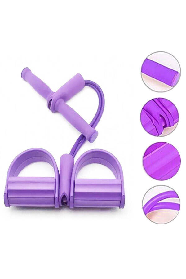 Body Trimmer Sit-Up Machine Home Exercise Elastic Band - 16