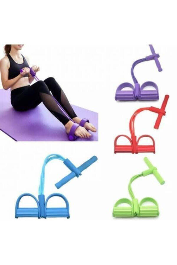 Body Trimmer Sit-Up Machine Home Exercise Elastic Band - 19