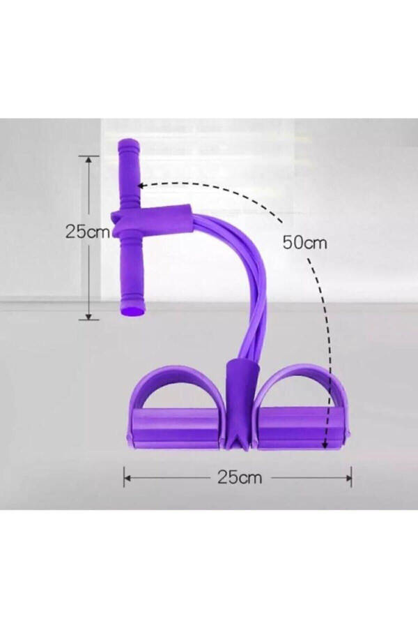 Body Trimmer Sit-Up Machine Home Exercise Elastic Band - 13