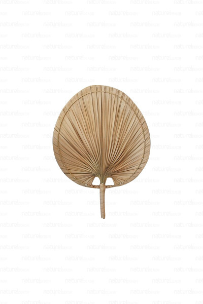 Bohemian Palm Leaf, Japanese Fan 30x40 Cm, Wall Decor, Wall Ornament, Scandinavian, Modern - 1