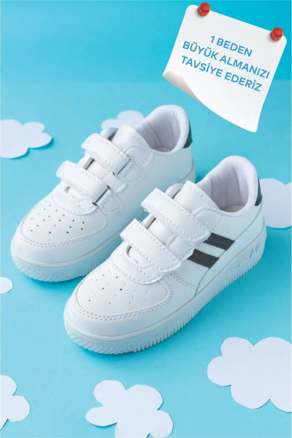 Bolalar uchun Unisex chaqaloq bolalar sport poyabzallari Sneakers maktab poyabzallari - 3