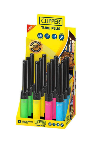 Большая зажигалка Tube Plus для кемпинга, пикника, кухни 1 шт - 2