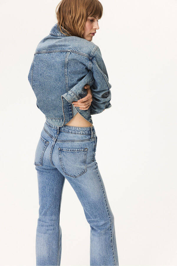 Bootcut High Waist Jeans - 5