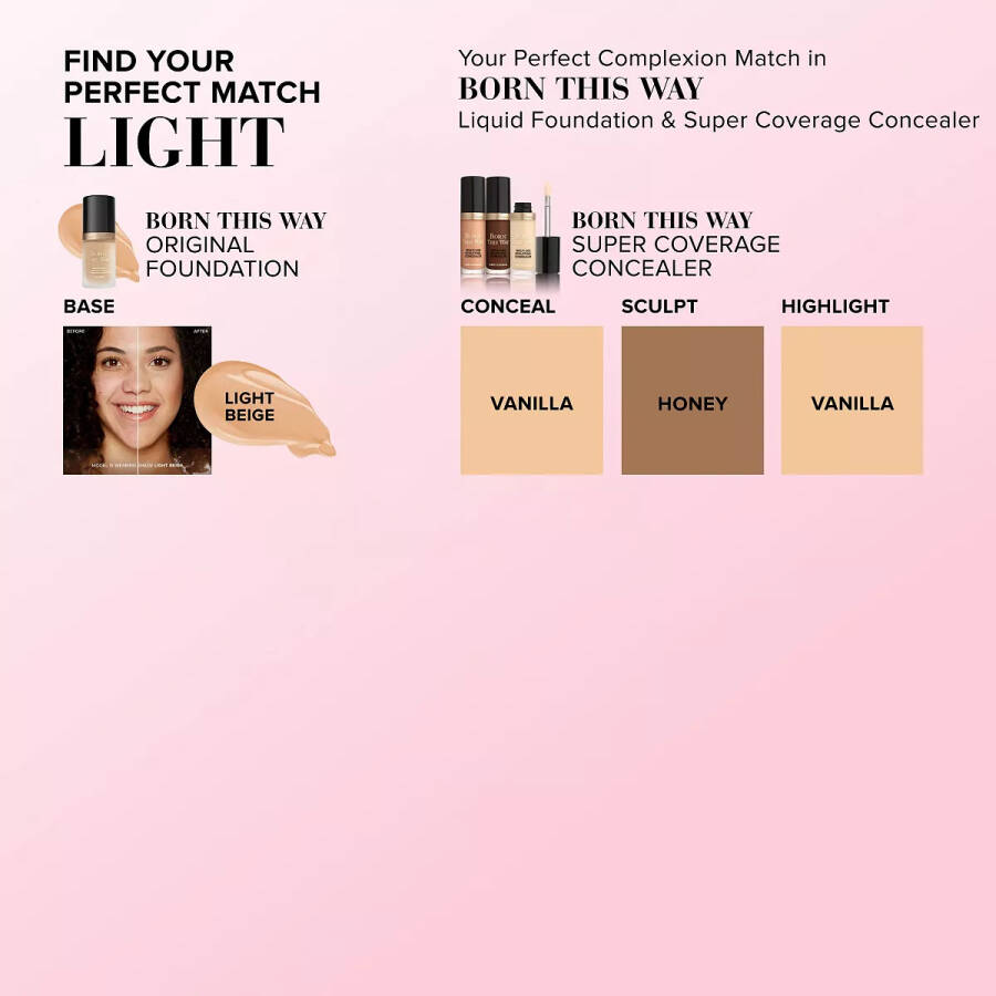 Born This Way Super Coverage Multi-Use Sculpting Concealer Cloud - 7