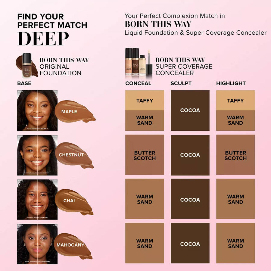 Born This Way Super Coverage Multi-Use Sculpting Concealer Cloud - 12