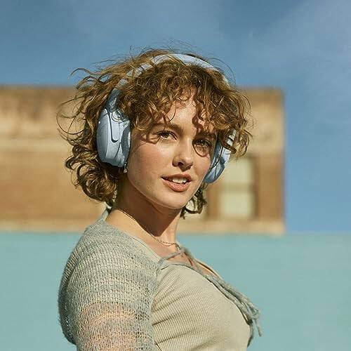 Bose QuietComfort Bluetooth Headphones, Wireless Headphones, Over Ear Noise Cancelling Headphones with Mic, Up To 24 Hours of Battery Life, Moonstone Blue - Limited Edition Color - 3