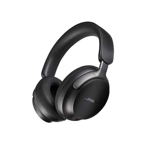 Bose QuietComfort Ultra Bluetooth Kulaklıklar, Mekansal Sesli Kablosuz Kulaklıklar, Kulak Üstü Gürültü Önleyici Kulaklıklar Mikrofonlu, 24 Saate Kadar Pil Ömrü, Siyah - 1