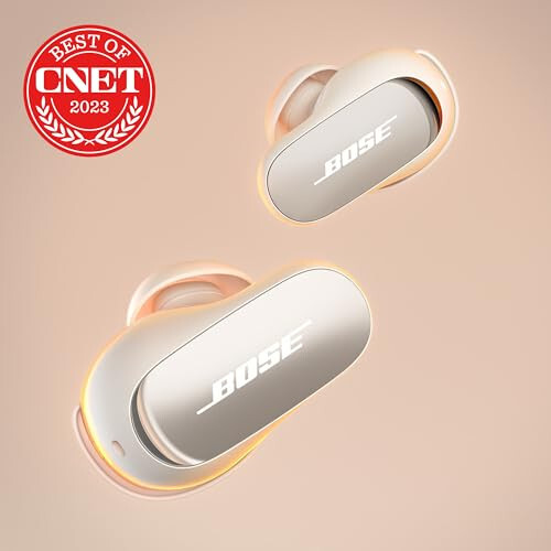 Bose QuietComfort Ultra Wireless Earbuds, Noise Cancelling Earbuds, Bluetooth Earbuds with Spatial Audio and World-Class Noise Cancellation, White Smoke - 2