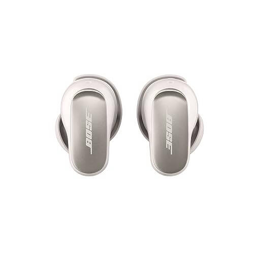 Bose QuietComfort Ultra Wireless Earbuds, Noise Cancelling Earbuds, Bluetooth Earbuds with Spatial Audio and World-Class Noise Cancellation, White Smoke - 6