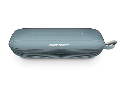 Bose SoundLink Flex Bluetooth Hoparlör, Mikrofonlu Taşınabilir Hoparlör, Seyahat, Açık Hava ve Havuz Kullanımı İçin Kablosuz Su Geçirmez Hoparlör, Taş Mavisi - 4