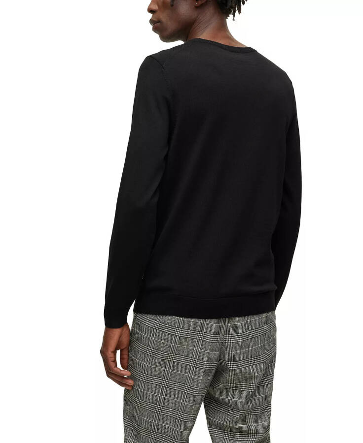 BOSS Men's Slim-Fit Sweater Black - 2