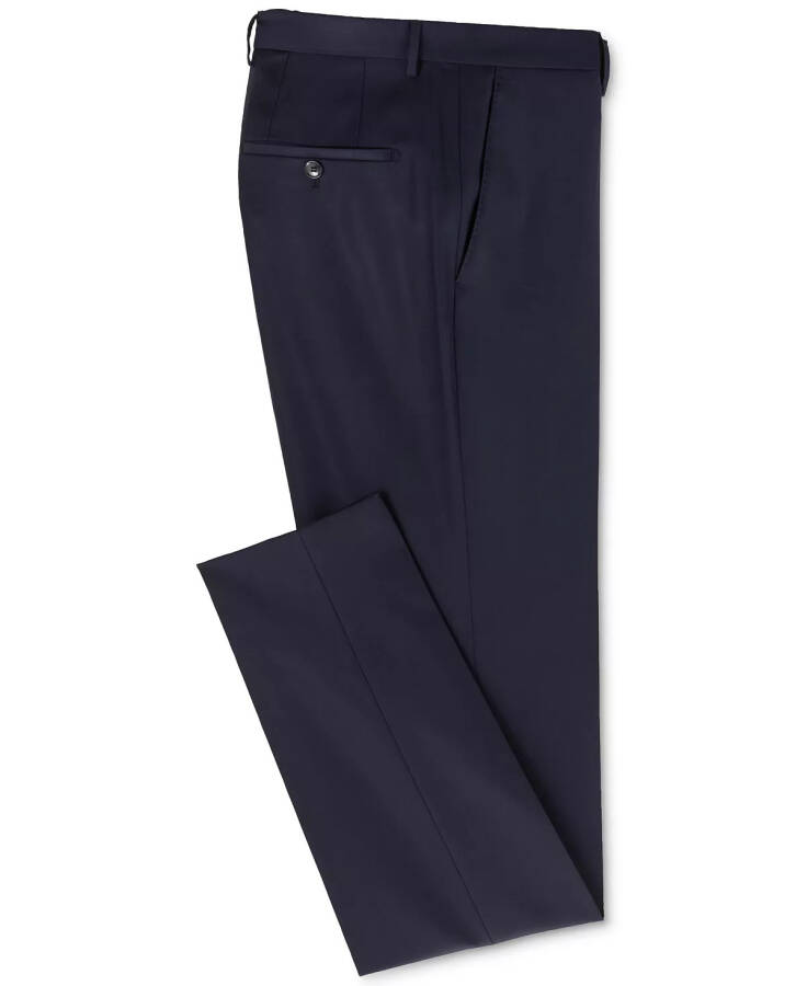 BOSS Men's T-Glover3 LC Slim-Fit Formal Wool Trousers Navy - 2