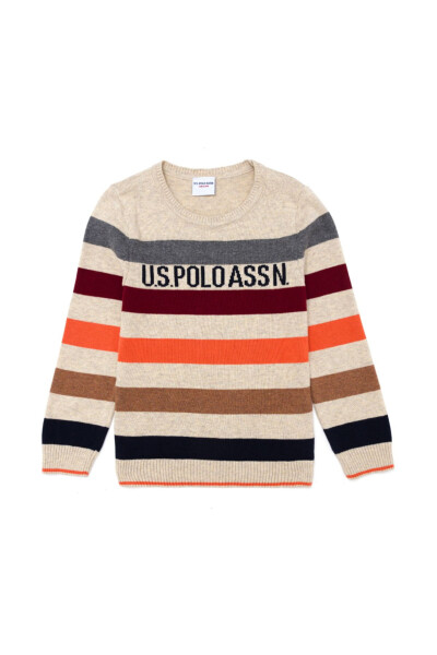 Boys' Bicycle Neck Knit Sweater - 2