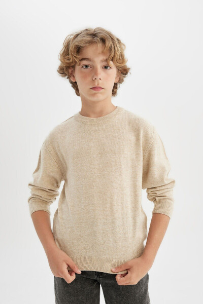 Boys' Bicycle Neck Knit Sweater A4992A824WN - 3