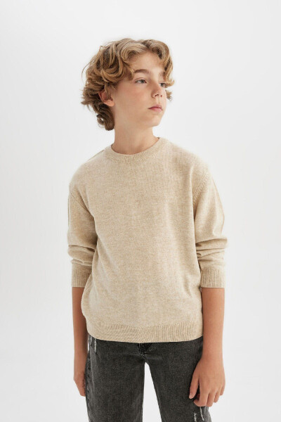 Boys' Bicycle Neck Knit Sweater A4992A824WN - 4