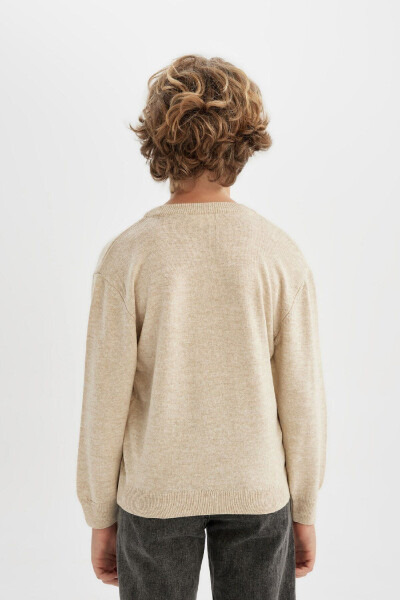 Boys' Bicycle Neck Knit Sweater A4992A824WN - 6