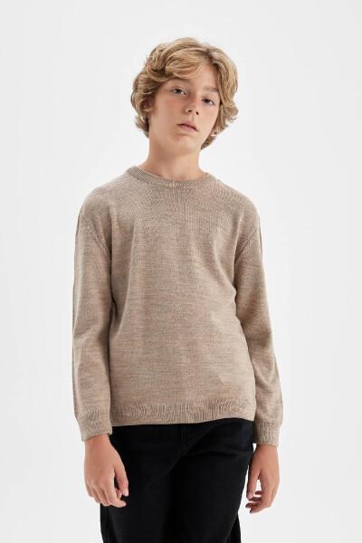 Boys' Bicycle Neck Knit Sweater A4992A824WN - 3